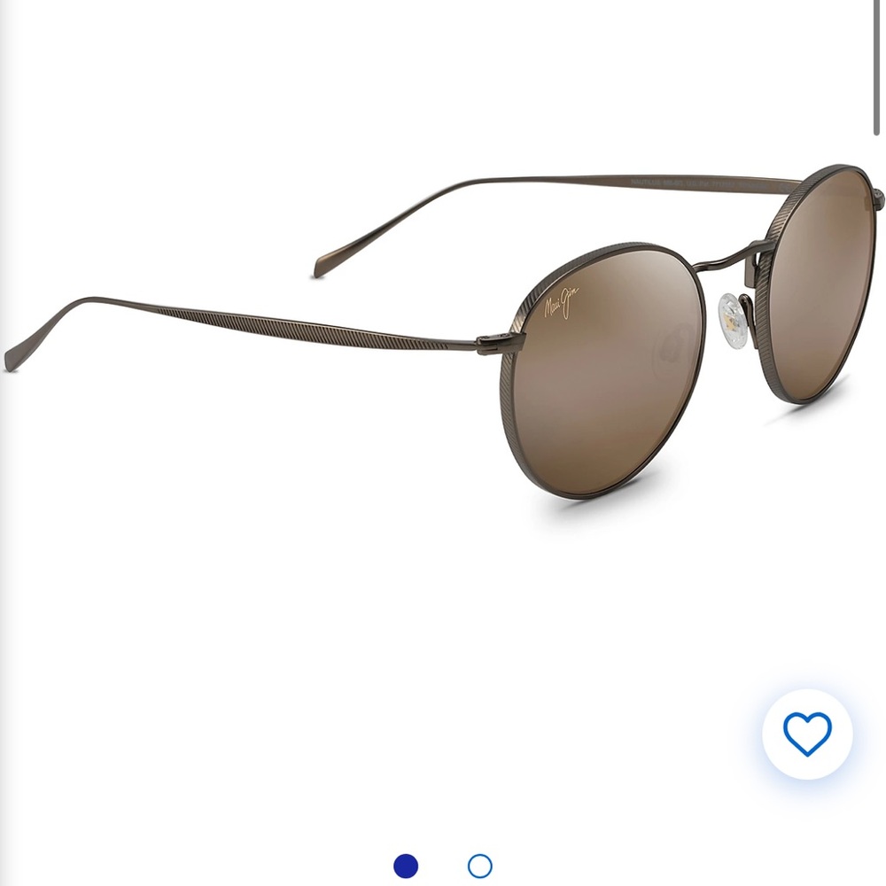 Maui Jim Titanium Black Nautilus Polarized Sunglasses